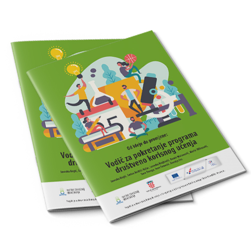 Brošura vodič za pokretanje programa društveno korisnog učenja